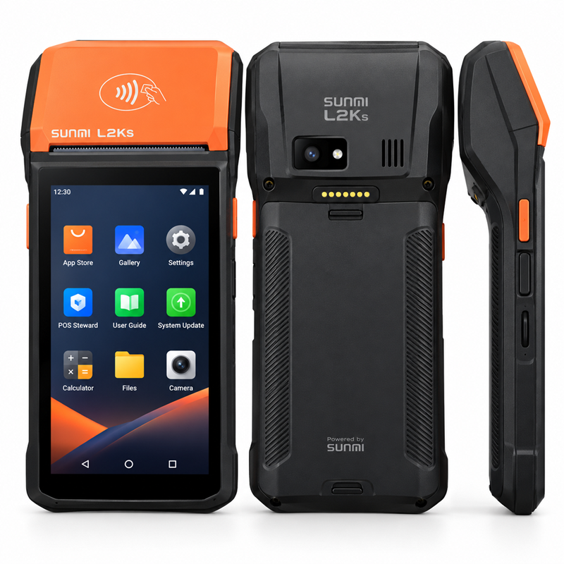 Sunmi L2Ks T8A10 Octa Core 4GB RAM, 32GB ROM 4 Inch HD Touch Display Smart Mobile POS Terminal