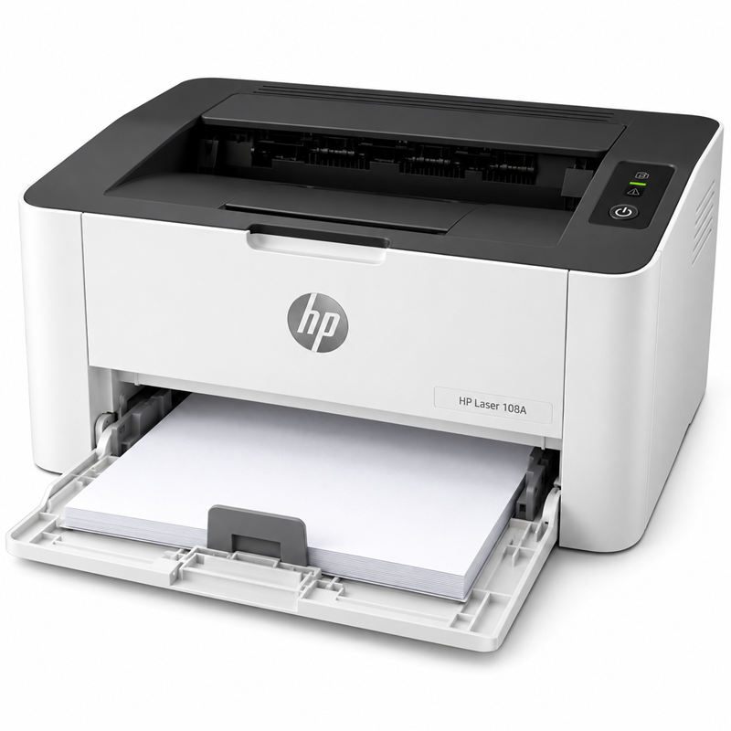 HP Laser 108A Single Function Mono Laser Printer
