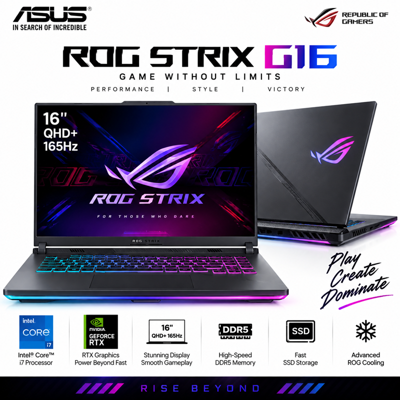 Asus ROG Strix G16 Gaming Laptop